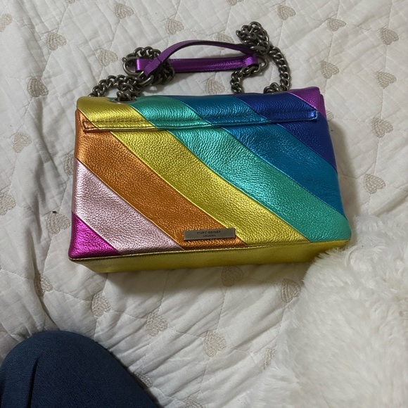 Kurt Geiger Multicolor Striped Shoulder Bag - Picture 6 of 7